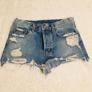 Carmar denim shorts